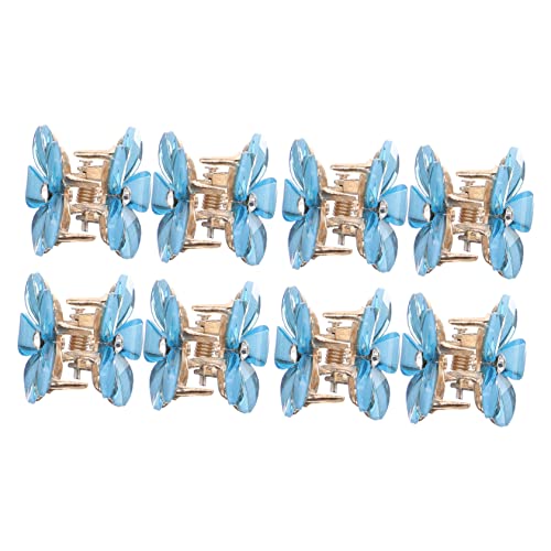 GANAZONO 10 Stück Teiliges Mini Haarspangen mit Blumenmotiv Stabile Haarklammern für Dünnes Haar Dekorative Kleine Clips für Vielseitige Frisuren Geeignet für Frauen und Mädchen von GANAZONO