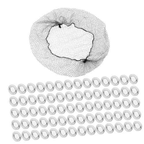 GANAZONO 100stücke Unsichtbare Haarnetze Für Dutt Und Pferdeschwanz Elastische Weiche Haarnetze Für Frauen Für Ballett Hochzeiten Und Kochpartys von GANAZONO