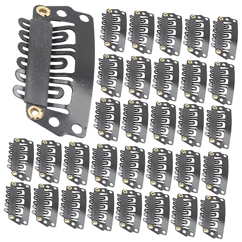 GANAZONO 100 Stück Haarverlängerungs Clips Snap Clips für Perücken Vielseitige Haarclip Extensions für Damen für DIY Haaraccessoires und Sicheres Befestigen von Haarteilen GANAZONO 100 Stück Haarverlängerungs Clips Snap Clips für Perücken Vielseitige Haarclip Extensions für Damen für DIY Haaraccessoires und Sicheres Befestigen von Haarteilen von GANAZONO