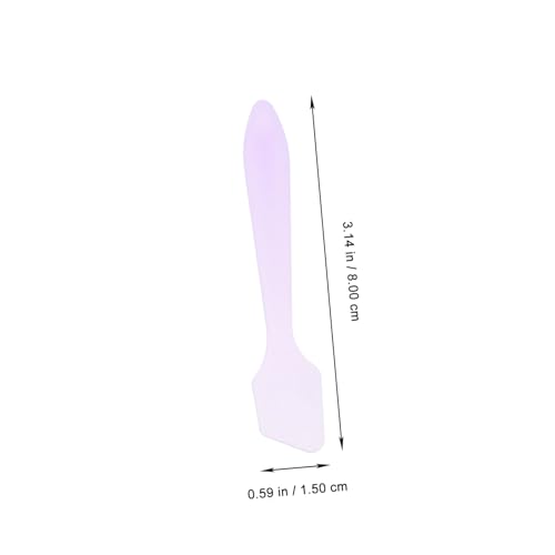 GANAZONO 100 Stück Kosmetikspatel Make up Löffel Massage Spoon Praktischer Augencremelöffel Feine Verarbeitung für DIY Hautpflege und Präzises Auftragen von GANAZONO