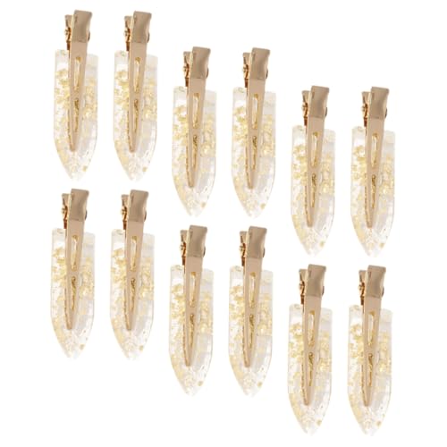 GANAZONO 12stücke Glitzer-haarspangen Für Mädchen Kleine Haarspangen Knicke Süße Für Täglichen Gebrauch Und Feste von GANAZONO