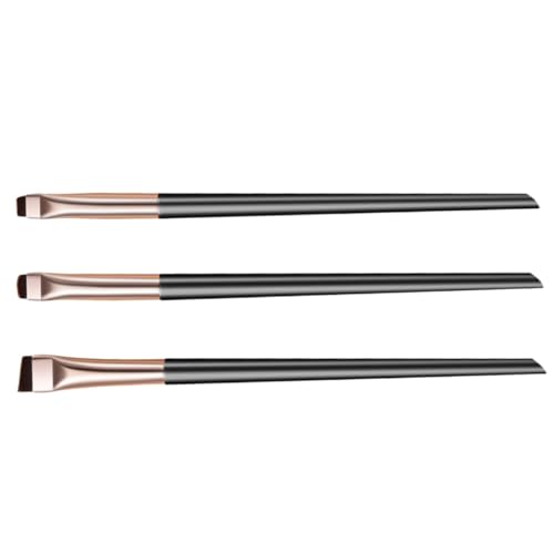 GANAZONO 1satz Augenbrauen Und Eyeliner-pinselset Abgewinkelte Pinsel Für Präzise Augen-make-up-anwendungen Weiche Synthetische Borsten Für Zuhause Oder Profis von GANAZONO