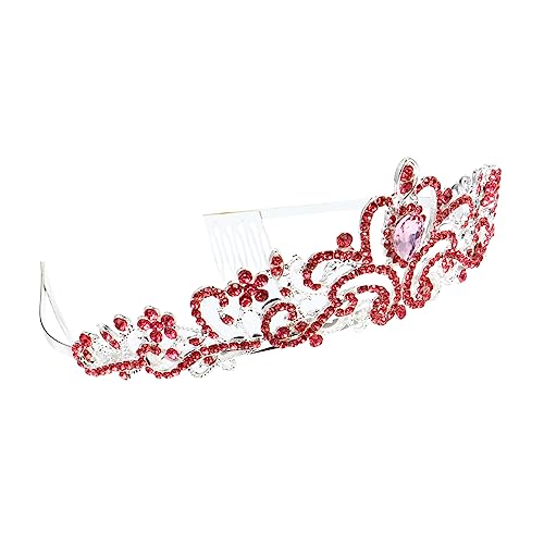 GANAZONO 1Stück Brautkrone Tiara für Hochzeit Eleganter Kopfschmuck für Damen Leichtes Design für Besondere Anlässe Wie Feiern und Hochzeiten Schönheit von GANAZONO