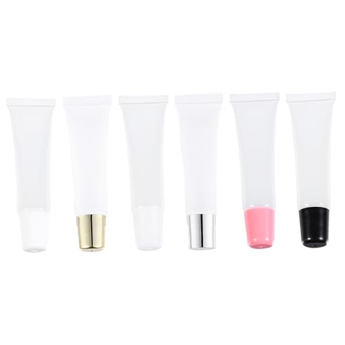 GANAZONO 1satz Transparent Lip Gloss Tubes Leere Nachfüllbare Kosmetikbehälter Für Lippenbalsam Lotion Und Mehr Aus Hochwertigem Wasserdichtem Material Für Reisen Und Täglichen von GANAZONO