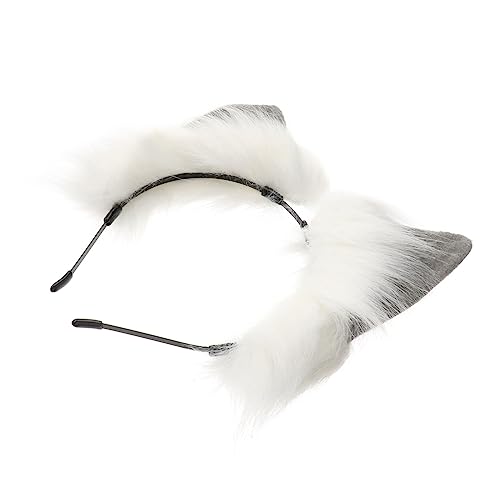 GANAZONO Faltes Haarband Mit Künstlichem Pelz-fuchs-ohr-design Stirnband Für Cosplay Party Und Festival-kopfschmuck von GANAZONO
