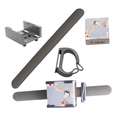 GANAZONO 2sätze Dauerwellenpapier Mit Handgelenk Einweg-papier Für Dauerwellen Tragbarer Endpapierspender Für Haare Friseurwerkzeug Für Salon Und Heimgebrauch von GANAZONO