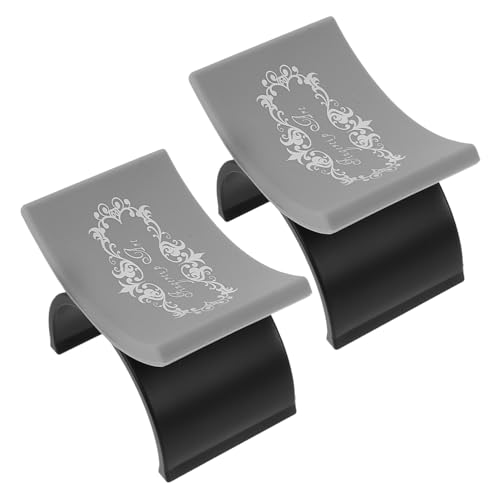 GANAZONO 2 Stück Nagel Handauflage U-förmiges Silikon Maniküre Kissen Ergonomische Handgelenkstütze Schwarz für Präzises Nageldesign und Komfortable Maniküre im Salon GANAZONO 2 Stück Nagel Handauflage U-förmiges Silikon Maniküre Kissen Ergonomische Handgelenkstütze Schwarz für Präzises Nageldesign und Komfortable Maniküre im Salon von GANAZONO