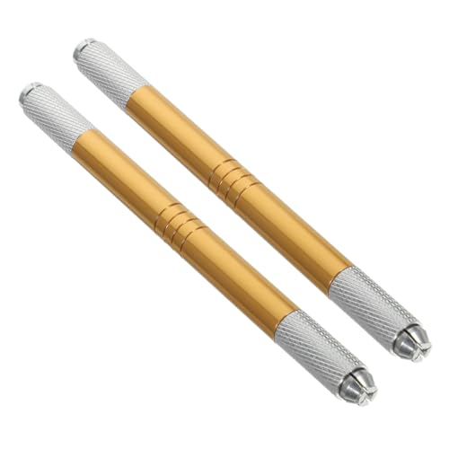 GANAZONO 2stücke Microblading Augenbrauenstift Handwerkliche Tattoo Pen Für Anfänger Und Profis Und Einfach Der Anwendung Für Zuhause Und Salongebrauch von GANAZONO