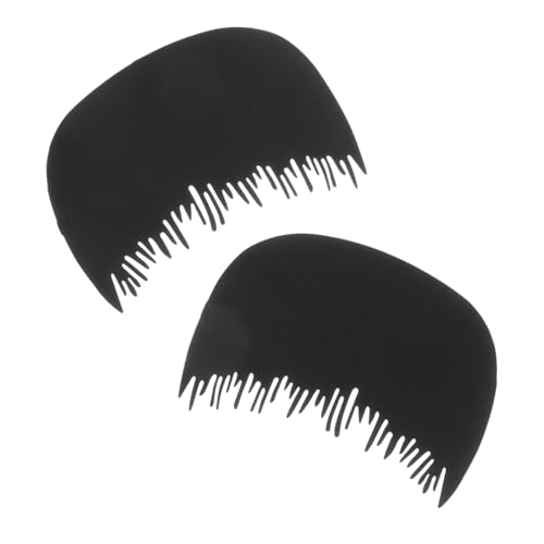 GANAZONO 2 Stück Teiliges Haarkamm Hochwertigem Kunststoff Haarkamm für Männer und Frauen Haaransatz-schutzkamm Praktisches Fiber-kamm-tool zur Natürlichen Verdickung und Optimierung vom von GANAZONO