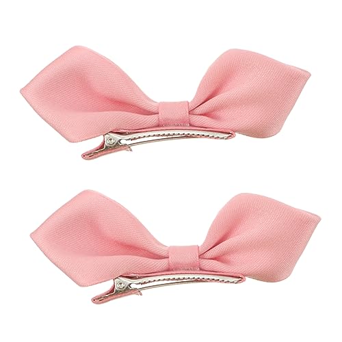GANAZONO 2stücke Junge Mädchen Seiden Haarspangen Bowknot Haar Clips Party Accessoires Für Mädchen Frisuren Zubehör Entzückend Und Langlebig von GANAZONO