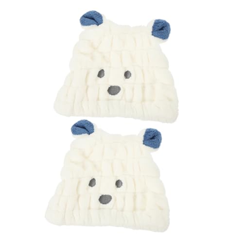 GANAZONO 2pcs Frauen Haare Trocknende Hut Wasser Absorbierende Haare Trocknungskappe Süße Haare Schnelle Trocknungskappe von GANAZONO