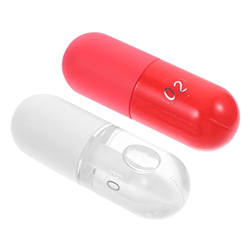 GANAZONO 2stücke Lippenaufpolsterndes Öl Feuchtigkeitsspendendes Lippenöl Pflegendes Lippenöl Für Frauen Lippenpflegeöl Anti-falten Zieht Leicht Fettend Geschmeidige Textur von GANAZONO