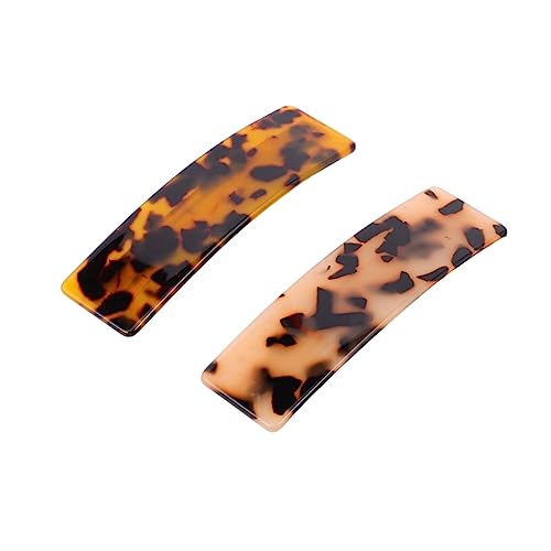 GANAZONO 2stücke Große Haarspange Automatische Clip Haarspange Für Frauen Einfache Haar Clip Aus Essigsäureplatte Für Verschiedene Frisuren Thick Hair von GANAZONO