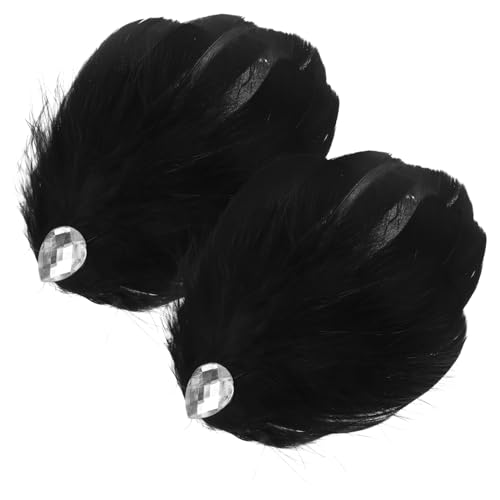 GANAZONO 2stücke Kleine -haarnadeln Retro-haarspangen Damen-haarspangen Haarschmuck Für Bühnenauftritte Wiederverwendbar Leicht Zu Tragen von GANAZONO