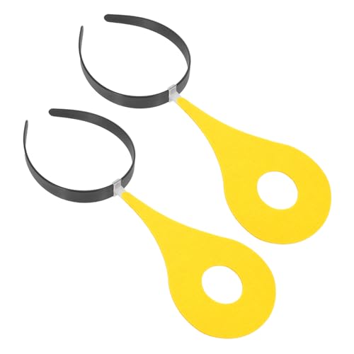 GANAZONO 2stücke Kreative Symbol-haarbänder Lustige Haarschmuck Für Kostümpartys Festivals Und Photo Booth Requisiten Für Cosplay Und Themenveranstaltungen von GANAZONO