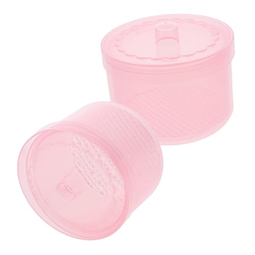 GANAZONO 2stücke Sterilisationsbox Für Nagelwerkzeuge Reinigungsbox Für Nagelpinzetten Organizer Für Pinzetten Einweichbox Für Maniküre-werkzeuge Reusable Kunststoff Nagel Werkzeug von GANAZONO