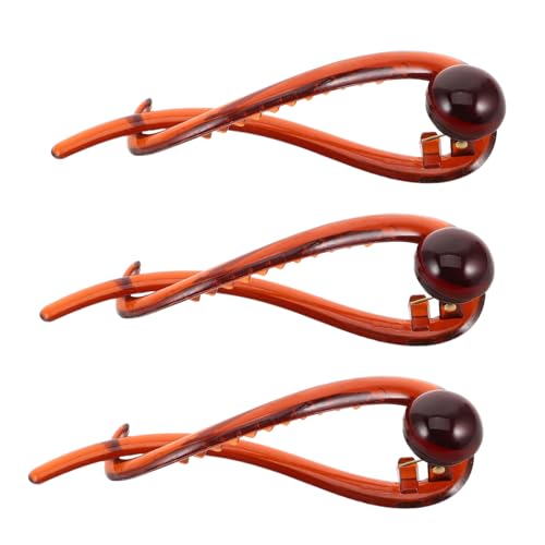 GANAZONO 3 Stück Französische Retro Haarspangen Französische Haarspangen Schieber Clips Retro Haarnadel Haarschmuck Damen Haarspangen Für Damen Französische Clips Für Damen Große von GANAZONO