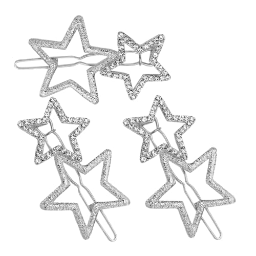 GANAZONO 3stücke Stern Haarspangen Styling Clips Dekorative Haarnadeln Für Frauen Mädchen Party Accessoires von GANAZONO