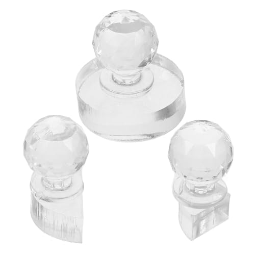 GANAZONO 3 Stück Teiliges Lidschatten Presswerkzeug Präzises DIY Stempeln für Gepresste Pulver Vielseitiger Make-up Stamp für Lidschatten und Highlighter Einfaches Auftragen Geeignet für von GANAZONO