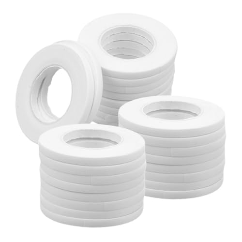 GANAZONO 30 Rollen Isolierband Für Wimpern Palette Gefälscht Versiegelung Papier Machen Kosmetik Fälschung Dosieren Tupfer Streifen Unterlage Sauber Lüfter Lidschatten Zart Weiß Vlies von GANAZONO