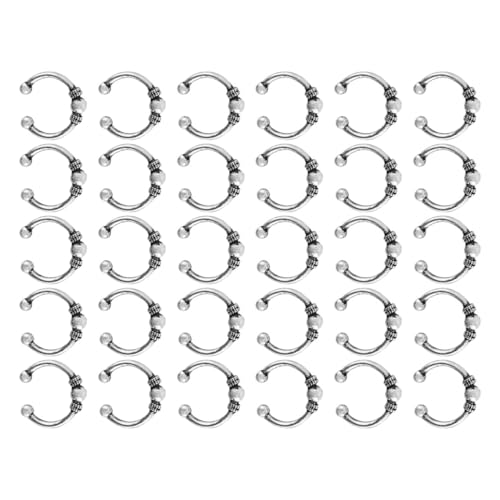 GANAZONO 30stücke Haarnadeln Metall-haarschmuck Flechthaarnadeln Haarflechtringe Dekorative Kopfbedeckung Diy Haarmanschetten Stilvolle Kopfornamentation von GANAZONO