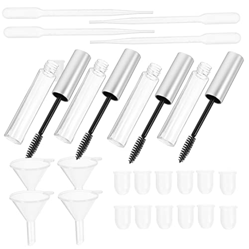 GANAZONO 32stücke Teiliges Mit Leeren Mascara-röhren Inklusive Trichter Und Pipetten Für Einfaches Befüllen Für -wimperncremes Und Reisen Transparentes Design Für Einfache von GANAZONO