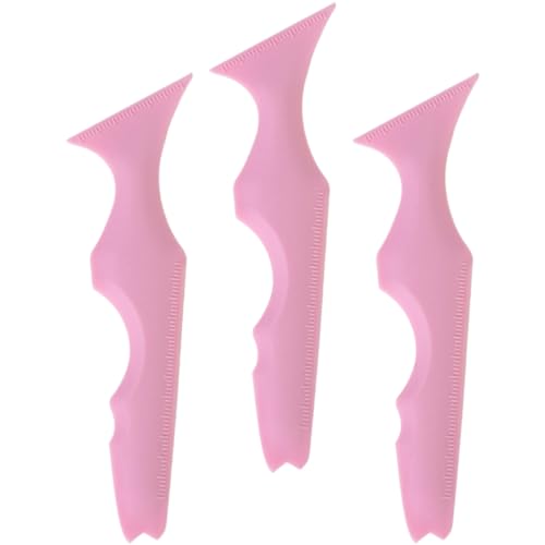 GANAZONO 3stücke Wiederverwendbare Eyeliner-schablonen Aus Silikon Multifunktionale Make-up-hilfe Für Eyeliner Lidschatten Und Lippenstift Für Anfänger Und Profis von GANAZONO