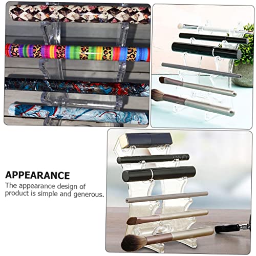 GANAZONO 4 Stück Teiliges Einfaches Eyeliner und Stifthalter Kompakt Leicht Vielseitig für Büro und Schule Design für Stifte Augenbrauen und Schreibgeräte Platzsparend und Robust von GANAZONO