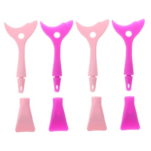 GANAZONO 4stücke Teiliges Silikon Eyeliner Schablonen Wiederverwendbares Makeup-werkzeug Für Präzises Augen-make-up Inklusive Lidschatten Und Wimpernhilfen Für Anfänger Und Profis von GANAZONO