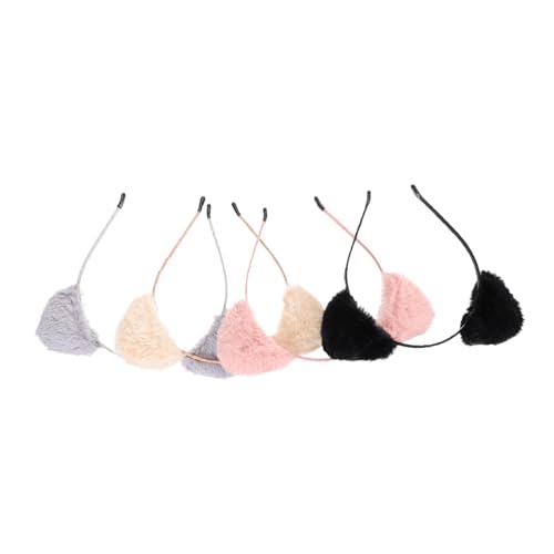 GANAZONO 4stücke Katzenohren Haarreif Teiliges Farbenfrohes Headband Für Junge Mädchen Für Karneval Cosplay Und Geburtstagsfeiern Aus Bequemem Leicht Und Stylisch Für Jeden Anlass von GANAZONO