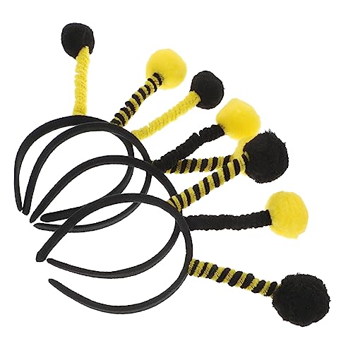 GANAZONO 4stücke Stirnband Mit Bienen-tentakeln Bienen Party-kopfschmuck Für Festivals Geburtstagsfeiern Und Fotografie-zubehör von GANAZONO