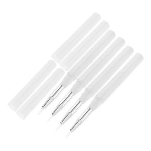 GANAZONO 4stücke Doppelseitiger Lippenpinsel Mit Einziehbarem Design Lipgloss-applikator Lidschatten-schwamm-applikator Make-up-pinsel Für Augen Und Lippen Für Unterwegs von GANAZONO