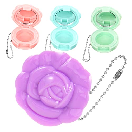 GANAZONO 4stücke Teiliges Leerer Kosmetikbehälter Für Lippenstift Und Lidschatten Nachfüllbare Praktische Aufbewahrung Für Und Mädchen Rosa Lavendel Minze Hellblau Diy von GANAZONO