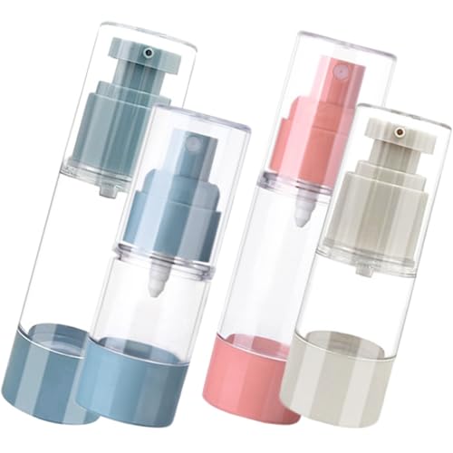 GANAZONO 4stücke Vakuum-sprühflasche Wiederverwendbar Luftlos Für Reise-kosmetikbehälter Kleine Flaschen Mit Sprühkopf Für Gesichtscreme Und Handcreme Leicht Zu Bedienen Dosieren GANAZONO 4stücke Vakuum-sprühflasche Wiederverwendbar Luftlos Für Reise-kosmetikbehälter Kleine Flaschen Mit Sprühkopf Für Gesichtscreme Und Handcreme Leicht Zu Bedienen Dosieren von GANAZONO