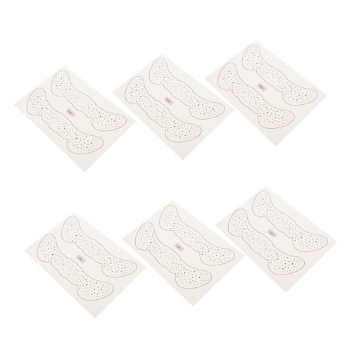 GANAZONO 6 Blätter Temporäre Gesichtstattoos Kreative Aufkleber für Frauen Natürliches Make Up Einfach Anzubringen Entfernen Modisch und Einzigartig für Vielseitige Anlässe von GANAZONO