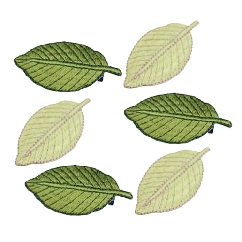 GANAZONO 6Stücke Dekorative Haarspangen im Design Langlebige Haarclips für Damen und Süße Haaraccessoires für Partys und Rutschfest und Stabil von GANAZONO