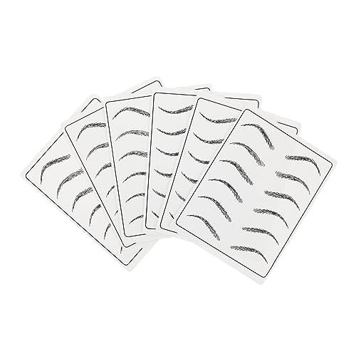 GANAZONO 6stücke Teiliges Rubber Übungs-hautset Für Microblading Hochwertige Makeup-praxis-haut Für Anfänger Zum Üben Von Augenbrauen Lippen Und Tätowierungen von GANAZONO