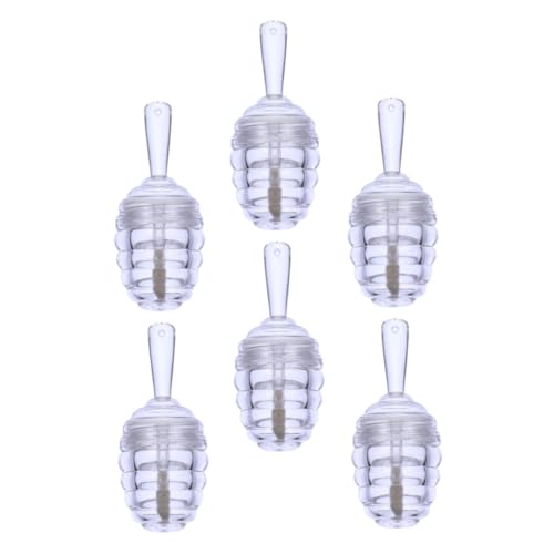 GANAZONO 6stücke Transparente Lippenbalsam-röhrchen Lip Gloss Tubes Aus Langlebigem Wiederverwendbar Und Leicht Für Lippenpflege Und Kosmetikaufbewahrung von GANAZONO