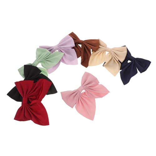 GANAZONO 8 Stück Japanische Haar Accessoires Kleine Haarschleifen Mädchenschleifen Mit Clips Satin Schleifenclip Haarschleifen Haarschleifenclips Für Mädchen von GANAZONO