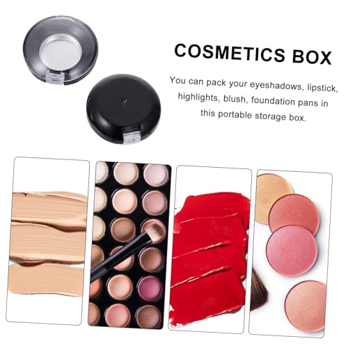GANAZONO 8 Stück Teiliges Kleine Lidschatten aufbewahrungsboxen Kompakte Kosmetik subcontainer Leicht Tragbar für Make up Aufbewahrung und Farbvergleich von GANAZONO