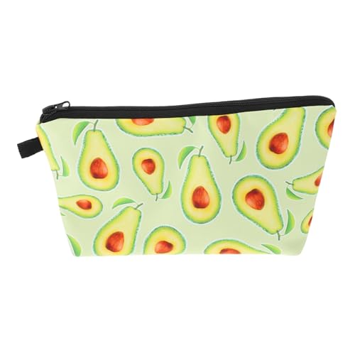 GANAZONO Avocado Kosmetiktasche für Damen Multifunktionale Waschtasche mit Großer Kapazität Stilvolles Design für Reisen und Aufbewahrung von Make Up Langlebig und Leicht zu Reinigen von GANAZONO