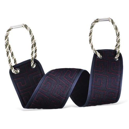 GANAZONO Modernes Design Rückenwäscher Handtuch Doppelseitiges Körperpeeling Rückenwäscher Peeling von GANAZONO