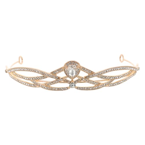 GANAZONO Barock Krone Retro Stil Haarschmuck für Damen Hochzeit Braut Diadem Vintage Schmuck Halloween Party Accessoire GANAZONO Barock Krone Retro Stil Haarschmuck für Damen Hochzeit Braut Diadem Vintage Schmuck Halloween Party Accessoire von GANAZONO