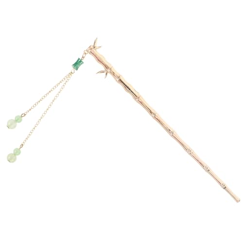 GANAZONO Chinesische Haarstäbchen Bambus form Haarschmuck Damen Haarnadel Vintage Stil Korrosionsbeständig Elegant für Hochsteckfrisuren und Langhaar Geeignet von GANAZONO