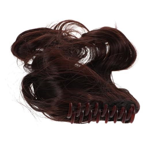 GANAZONO Pferdeschwanzverlängerung Clip Für Damen Haarverlängerung Mit Klammer Lockiger Pferdeschwanzclip Pferdeschwanz-haarverlängerung Haarclips Künstliches Haarteil von GANAZONO