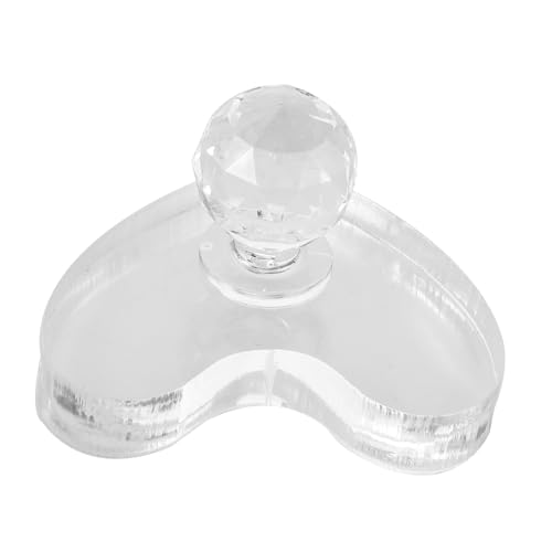 GANAZONO Diy Lidschatten Presswerkzeug Herzförmiger Kosmetikstempel für Blush und Lidschatten Tragbares Presswerkzeug zur Einfachen Herstellung von Gepresstem Puder Langlebig und von GANAZONO