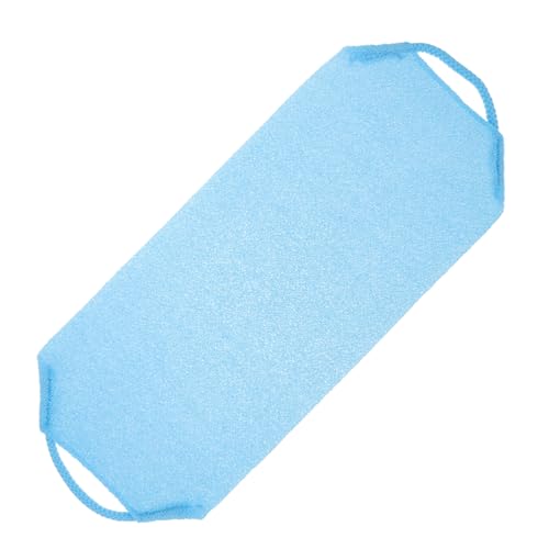 GANAZONO Doppelseitiger Back Scrubber mit Peelingfunktion Starkes Reinigungstuch für Körper Sanftes Massage und Peeling Handtuch für Damen und Herren mit Praktischem Aufhängeband von GANAZONO