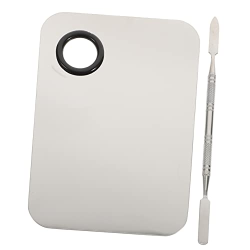 GANAZONO Edelstahl Spachtel Zum Mischen Von Make-up Ca Spatel Ca Lang Für Grundierung Lippen Und Lidschatten von GANAZONO