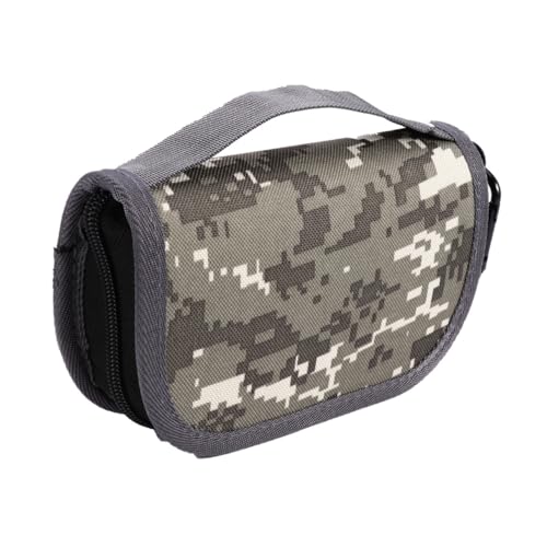 GANAZONO Eva Angeltasche Ködertasche Klein Wasserabweisend Robust mit Karabiner für Haken Blinker Forellenköder Tragbar für Outdoor Angelgerät Organizer von GANAZONO