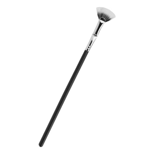 GANAZONO Fächerförmige Wimpernbürste Schwarz Mascara Applikator Kosmetik Werkzeug Leicht Tragbar Flexibel Für Damen Make up Reise Salon Hautverträglich Bruchfest von GANAZONO
